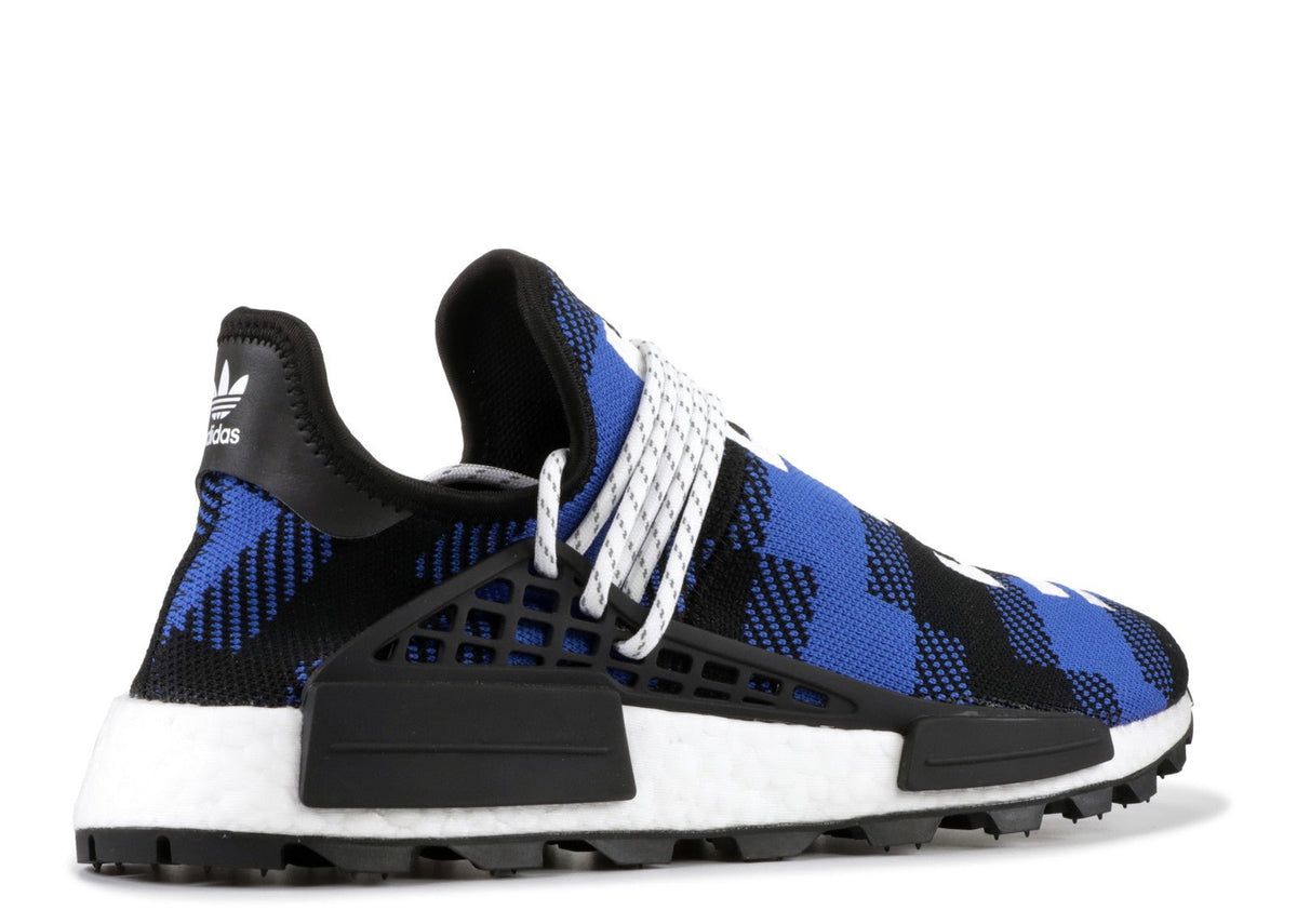 Nmd blue hot sale plaid