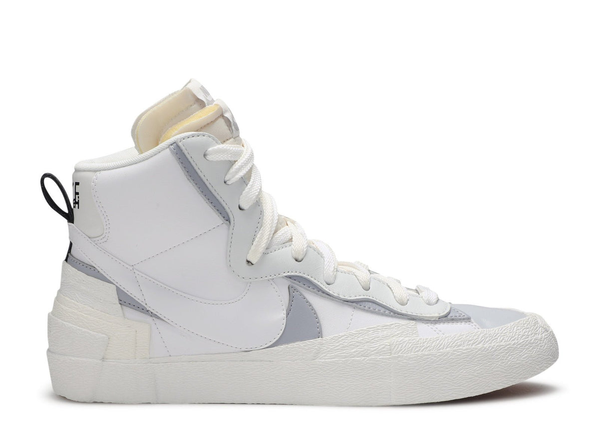 NIKE BLAZER MID SACAI 'WHITE GREY' – Golden Kicks Mx