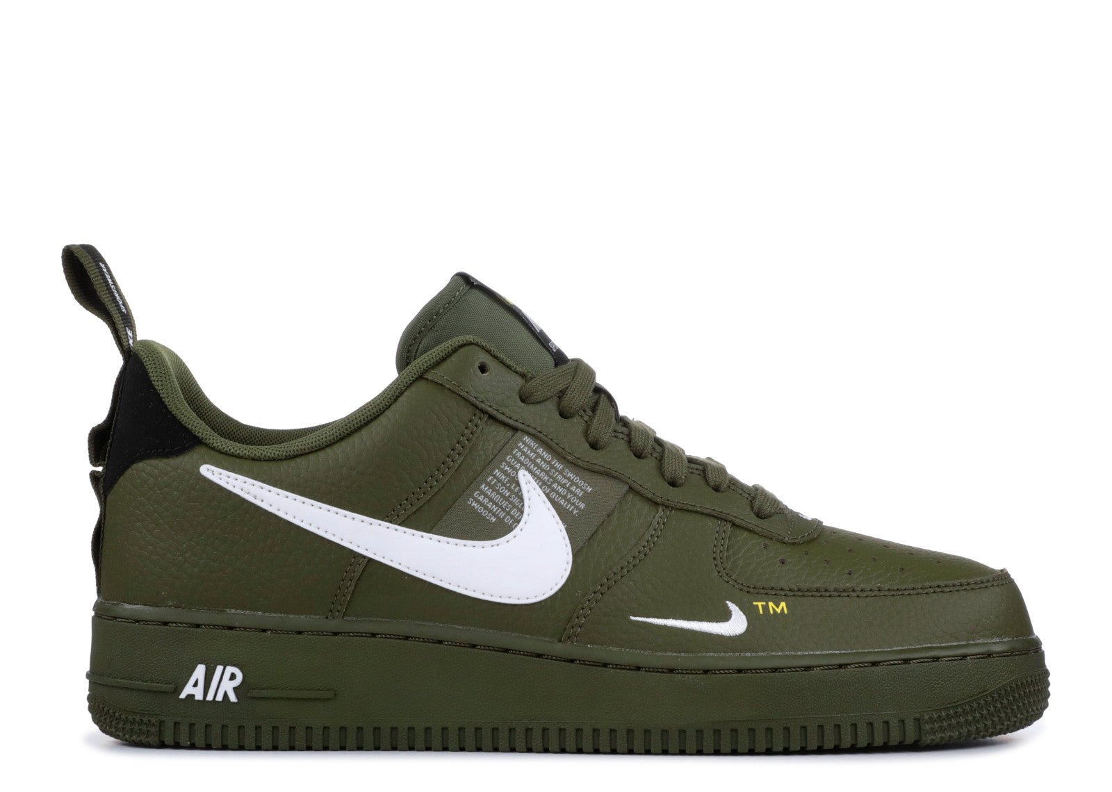 Nike Airforce 1 Lv8 Utility Olive Green Army Green Youth Unisex Size 3Y (w/  Box)