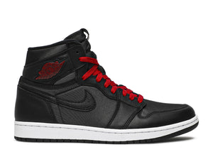 NIKE AIR JORDAN 1 RETRO HIGH 'BLACK SATIN GYM RED' - Golden Kicks Mx