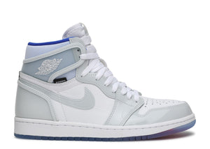 NIKE AIR JORDAN 1 RETRO HIGH ZOOM 'WHITE RACER BLUE' - Golden Kicks Mx