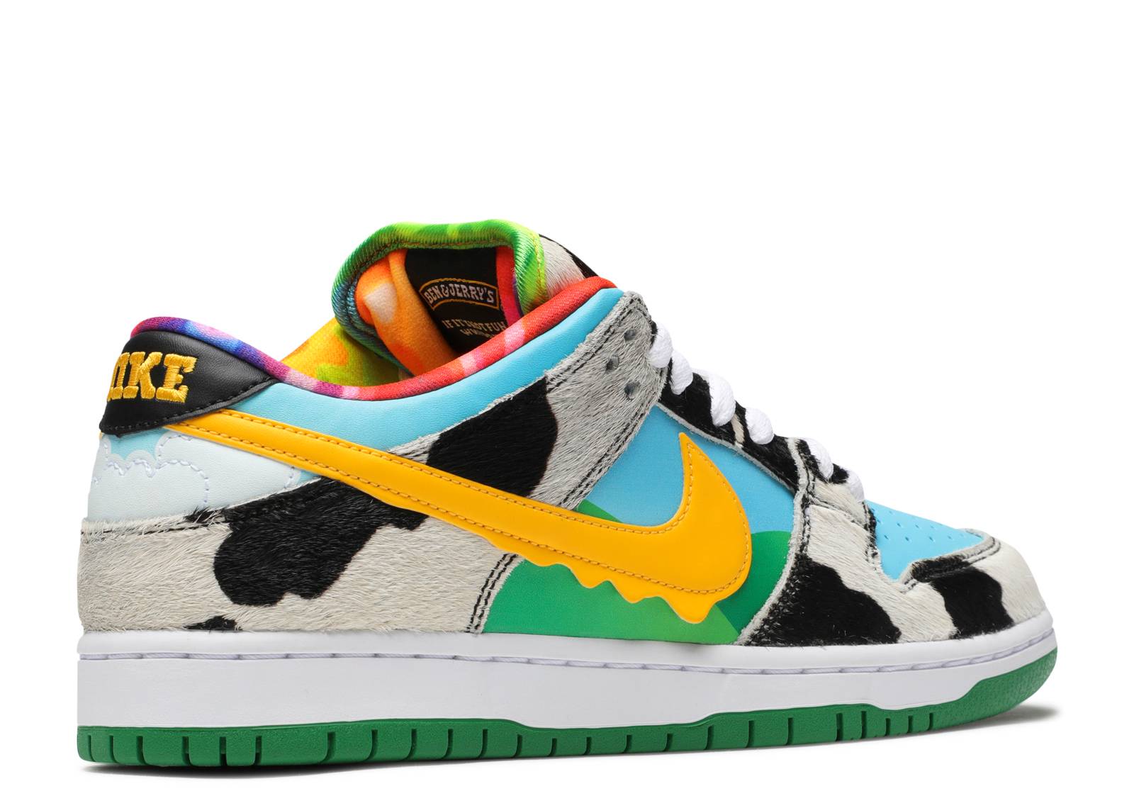 NIKE SB DUNK LOW 'BEN & JERRY'S CHUNKY DUNKY' (REGULAR BOX) - Golden Kicks Mx